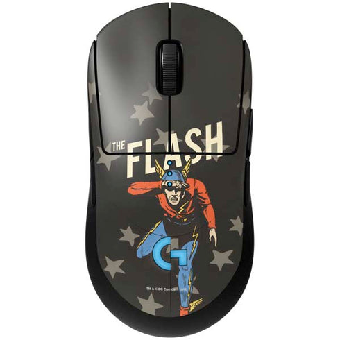 DC Comics The Flash Retro Action Pose G Pro Wireless Gaming Mouse Skin