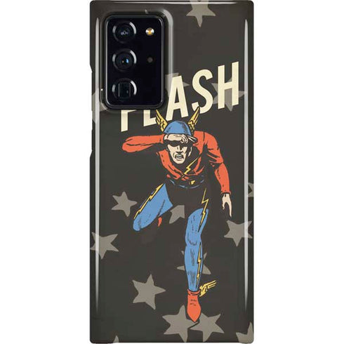 DC Comics The Flash Retro Action Pose Galaxy Cases
