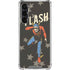 DC Comics The Flash Retro Action Pose Galaxy S24 FE Clear Case