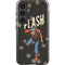 DC Comics The Flash Retro Action Pose Galaxy S25 Plus Impact Case