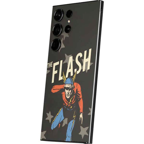DC Comics The Flash Retro Action Pose Galaxy S24 Ultra Skin