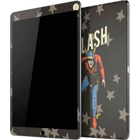 DC Comics The Flash Retro Action Pose iPad Skins