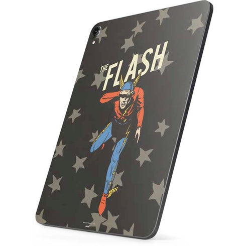 DC Comics The Flash Retro Action Pose Apple iPad Pro Skin