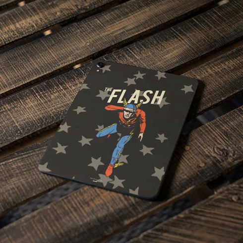DC Comics The Flash Retro Action Pose Apple iPad Pro Skin