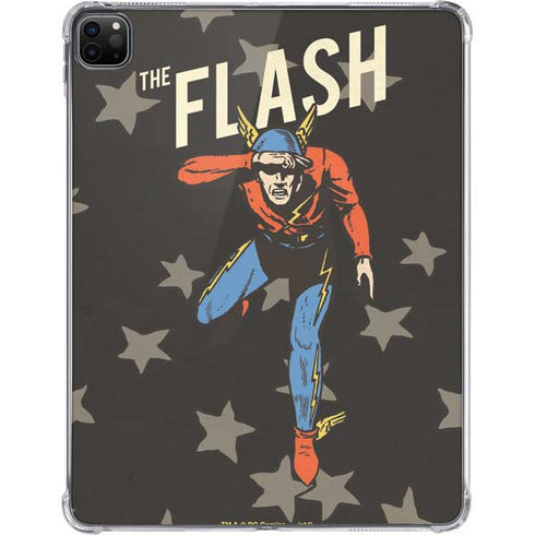 DC Comics The Flash Retro Action Pose iPad Pro 11in (2024) Clear Case