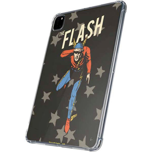 DC Comics The Flash Retro Action Pose iPad Pro 11in (2024) Clear Case