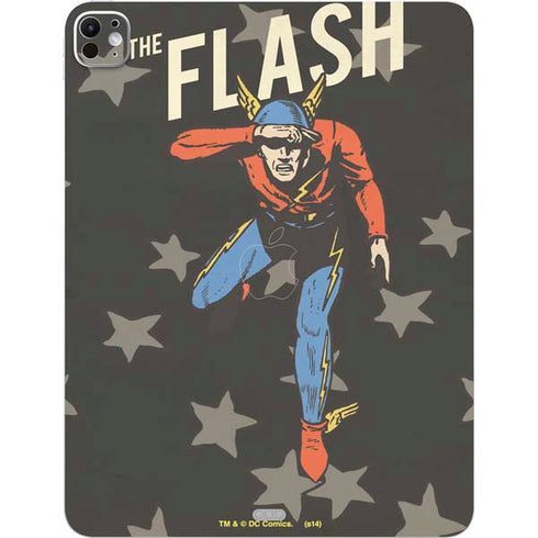 DC Comics The Flash Retro Action Pose iPad Pro 13in M4 (2024) Skin