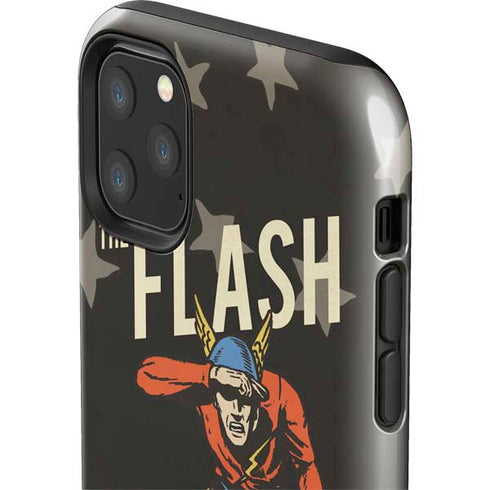 DC Comics The Flash Retro Action Pose iPhone 11 Pro Max Impact Case