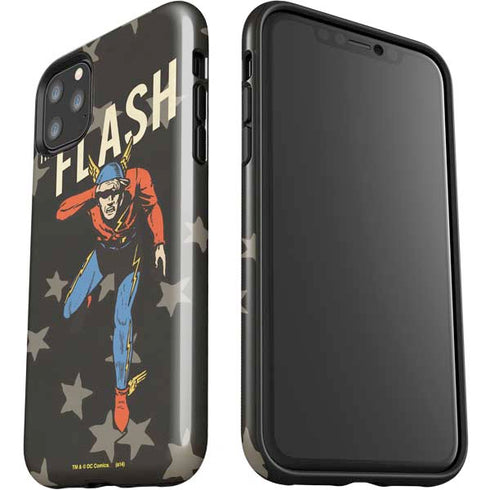 DC Comics The Flash Retro Action Pose iPhone 11 Pro Max Impact Case