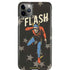 DC Comics The Flash Retro Action Pose iPhone Cases