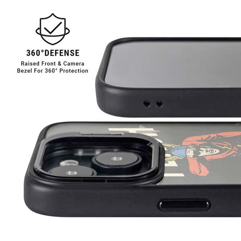 DC Comics The Flash Retro Action Pose iPhone 13 Kickstand Case