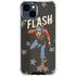 DC Comics The Flash Retro Action Pose iPhone 15 Clear Case