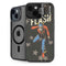 DC Comics The Flash Retro Action Pose iPhone 15 Plus Kickstand Case