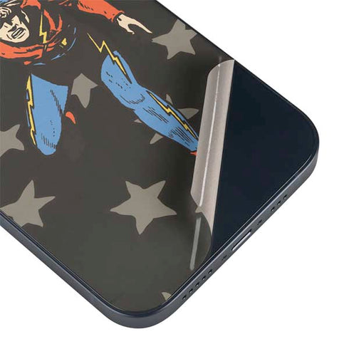 DC Comics The Flash Retro Action Pose iPhone 15 Skin