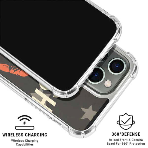 DC Comics The Flash Retro Action Pose iPhone 16 Pro Clear Case