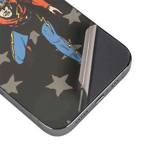 DC Comics The Flash Retro Action Pose iPhone 16 Pro Max Skin