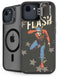 DC Comics The Flash Retro Action Pose iPhone 16e Kickstand Case