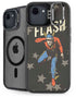 DC Comics The Flash Retro Action Pose iPhone 16e Kickstand Case