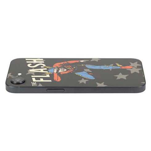 DC Comics The Flash Retro Action Pose iPhone 16e Skin