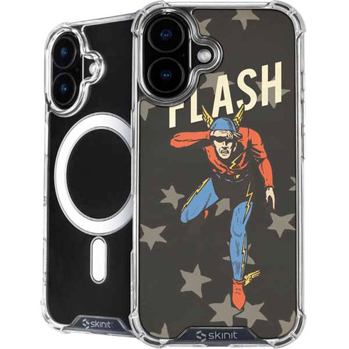 DC Comics The Flash Retro Action Pose iPhone 17 MagSafe Case