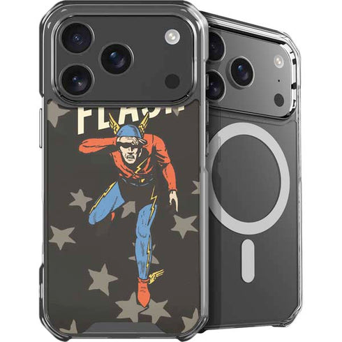 DC Comics The Flash Retro Action Pose iPhone 18 Pro MagSafe Case