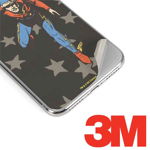 DC Comics The Flash Retro Action Pose iPhone XS Max Skin