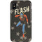 DC Comics The Flash Retro Action Pose iPhone XS Pro Case