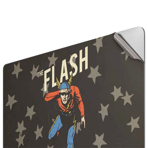 DC Comics The Flash Retro Action Pose Apple MacBook Pro 16-inch Skin