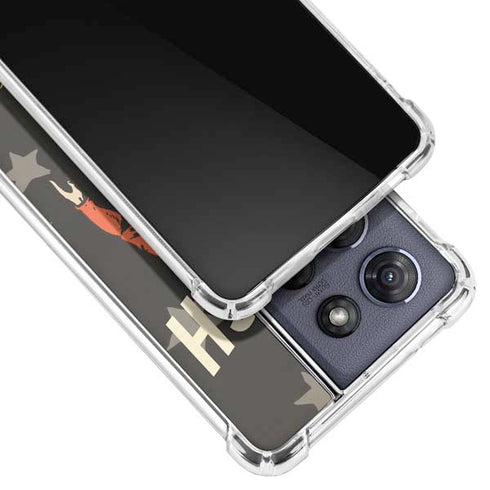 DC Comics The Flash Retro Action Pose Moto G Play 5G (2025) Clear Case