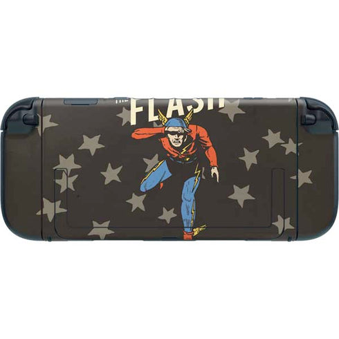 DC Comics The Flash Retro Action Pose Nintendo Switch 2 (2025) with Joy-Con Skin