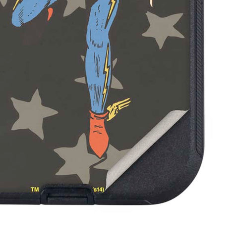 DC Comics The Flash Retro Action Pose Otterbox Defender iPhone Skin