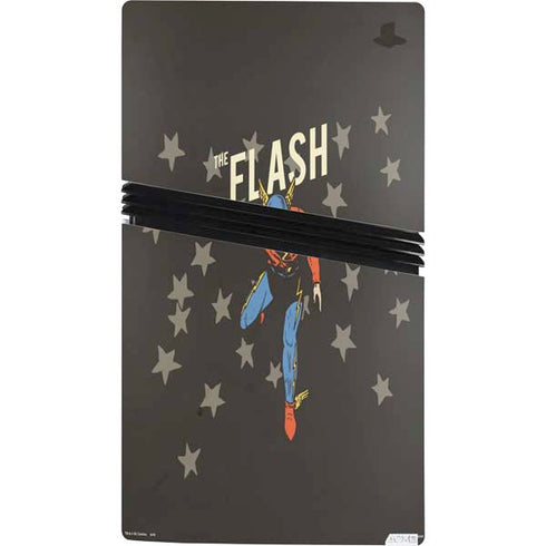 DC Comics The Flash Retro Action Pose PS5 Pro Bundle Skin