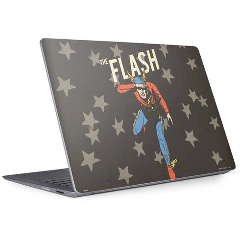 DC Comics The Flash Retro Action Pose Surface Laptop 2 Skin