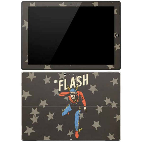 DC Comics The Flash Retro Action Pose Surface Pro 3 Skin