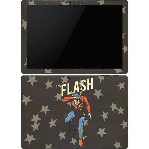 DC Comics The Flash Retro Action Pose Surface Pro 6 Skin