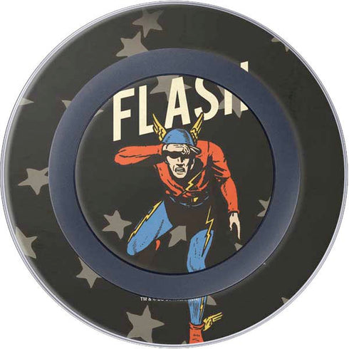 DC Comics The Flash Retro Action Pose Wireless Charger Skin