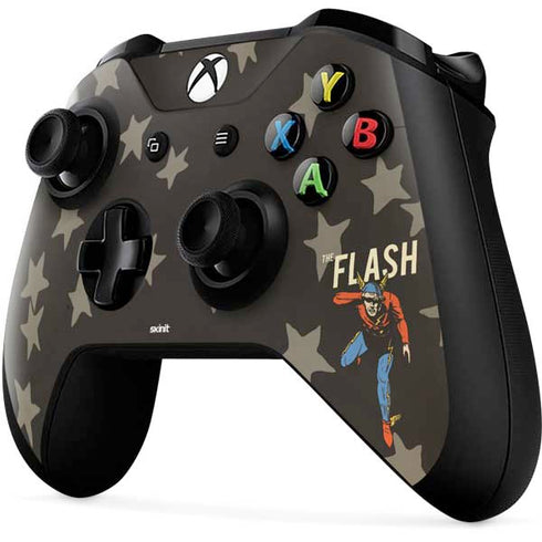 DC Comics The Flash Retro Action Pose Xbox One X Controller Skin