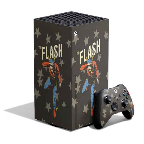 DC Comics The Flash Retro Action Pose XBox Series X Digital Edition Bundle Skin