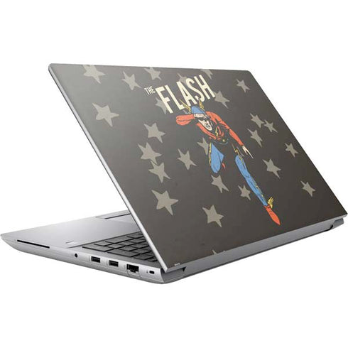 DC Comics The Flash Retro Action Pose HP ZBook Fury 16 G10 Skin