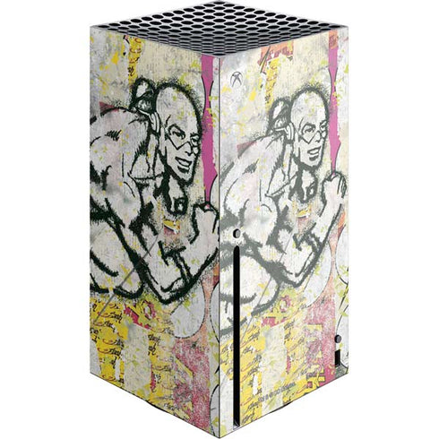 DC Comics The Flash Retro Abstract Running Pose Xbox Series X Skins