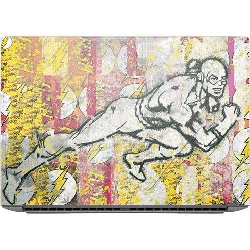 DC Comics The Flash Retro Abstract Running Pose HP ZBook Fury 16 G10 Skin