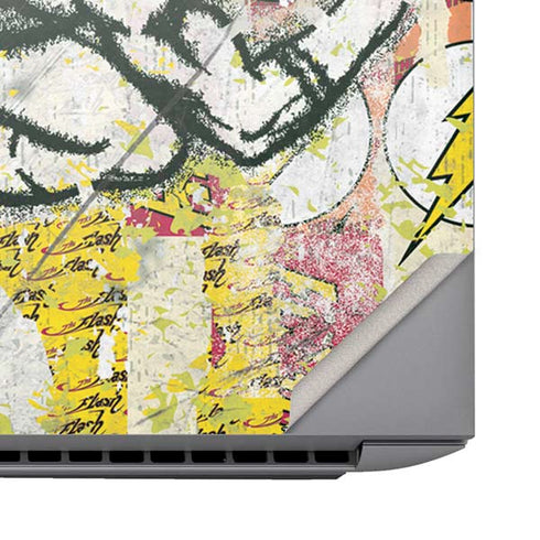 DC Comics The Flash Retro Abstract Running Pose HP ZBook Fury 16 G10 Skin