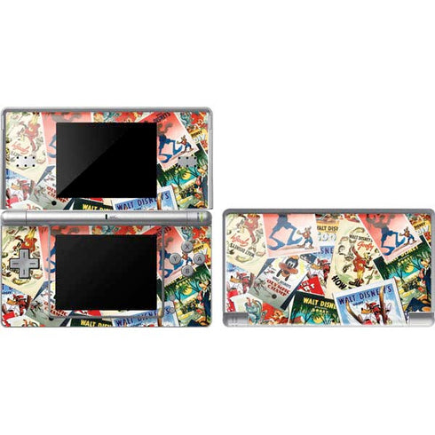 Disney Friends Retro Goofy Stamps Art DS Lite Skin