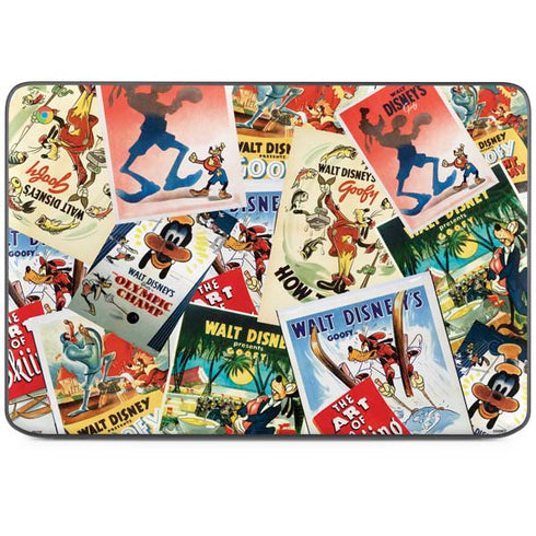 Disney Friends Retro Goofy Stamps Art HP Chromebook Skin