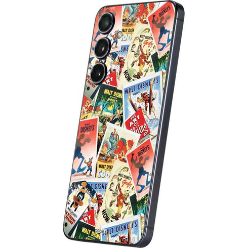 Disney Friends Retro Goofy Stamps Art Galaxy A16 5G Skin