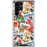 Disney Friends Retro Goofy Stamps Art Galaxy S23 Ultra Clear Case