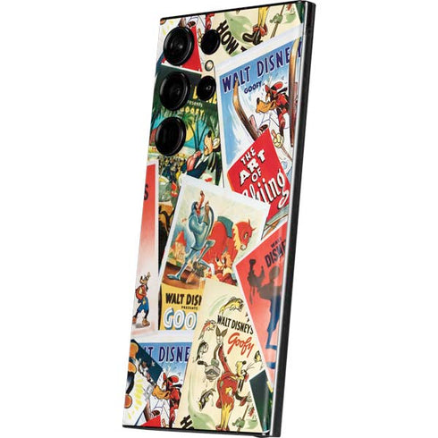 Disney Friends Retro Goofy Stamps Art Galaxy Skins