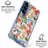 Disney Friends Retro Goofy Stamps Art Galaxy S25 Clear Case