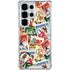 Disney Friends Retro Goofy Stamps Art Galaxy S25 Ultra Clear Case