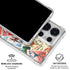Disney Friends Retro Goofy Stamps Art Galaxy S25 Ultra Clear Case